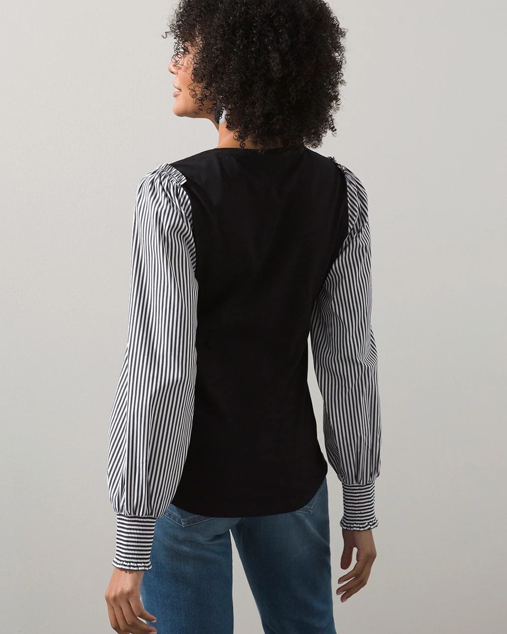 Stripe Sleeve Tee