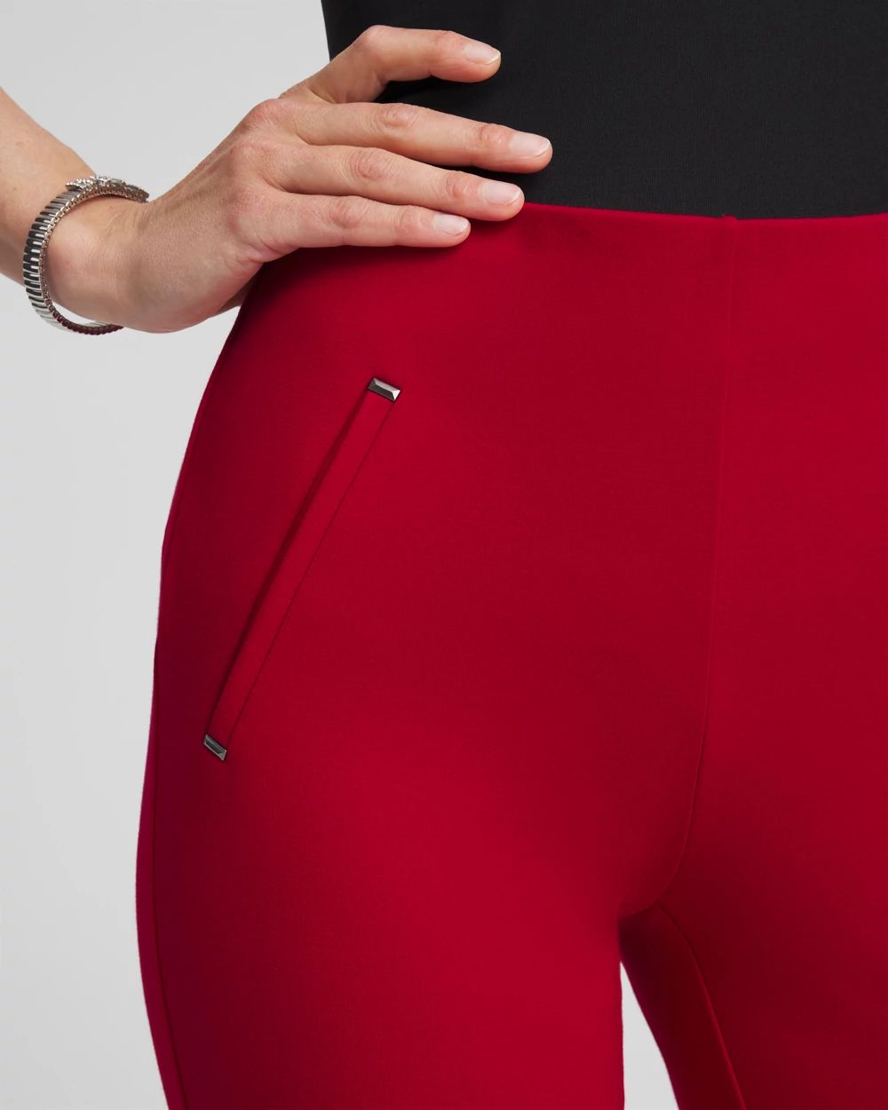 Juliet Slim Trim Detail Ankle Pants click to view larger image.