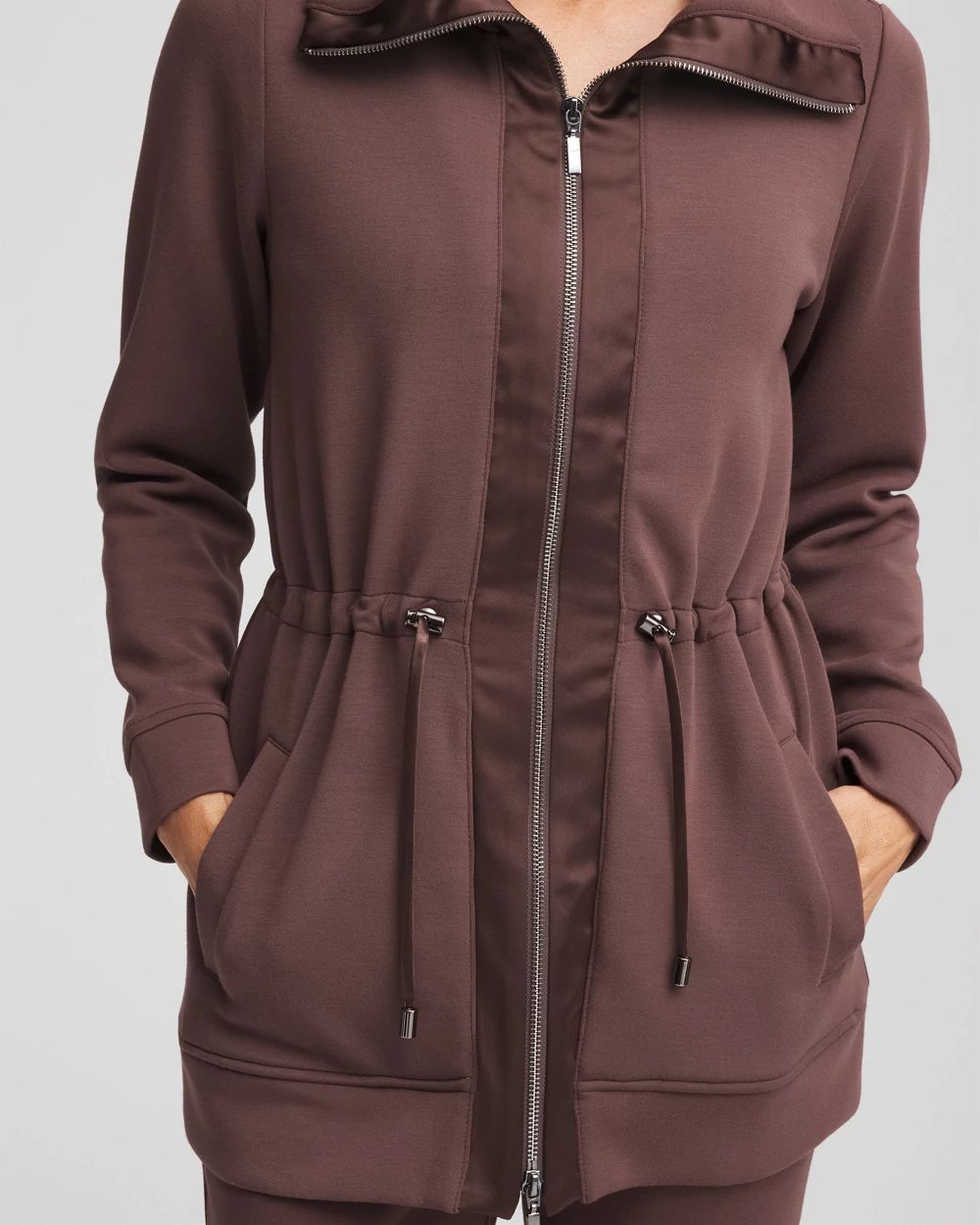 Zenergy® Scuba Cinch-Waist Jacket