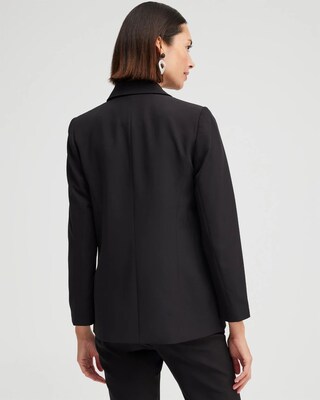 Black Label Button Blazer