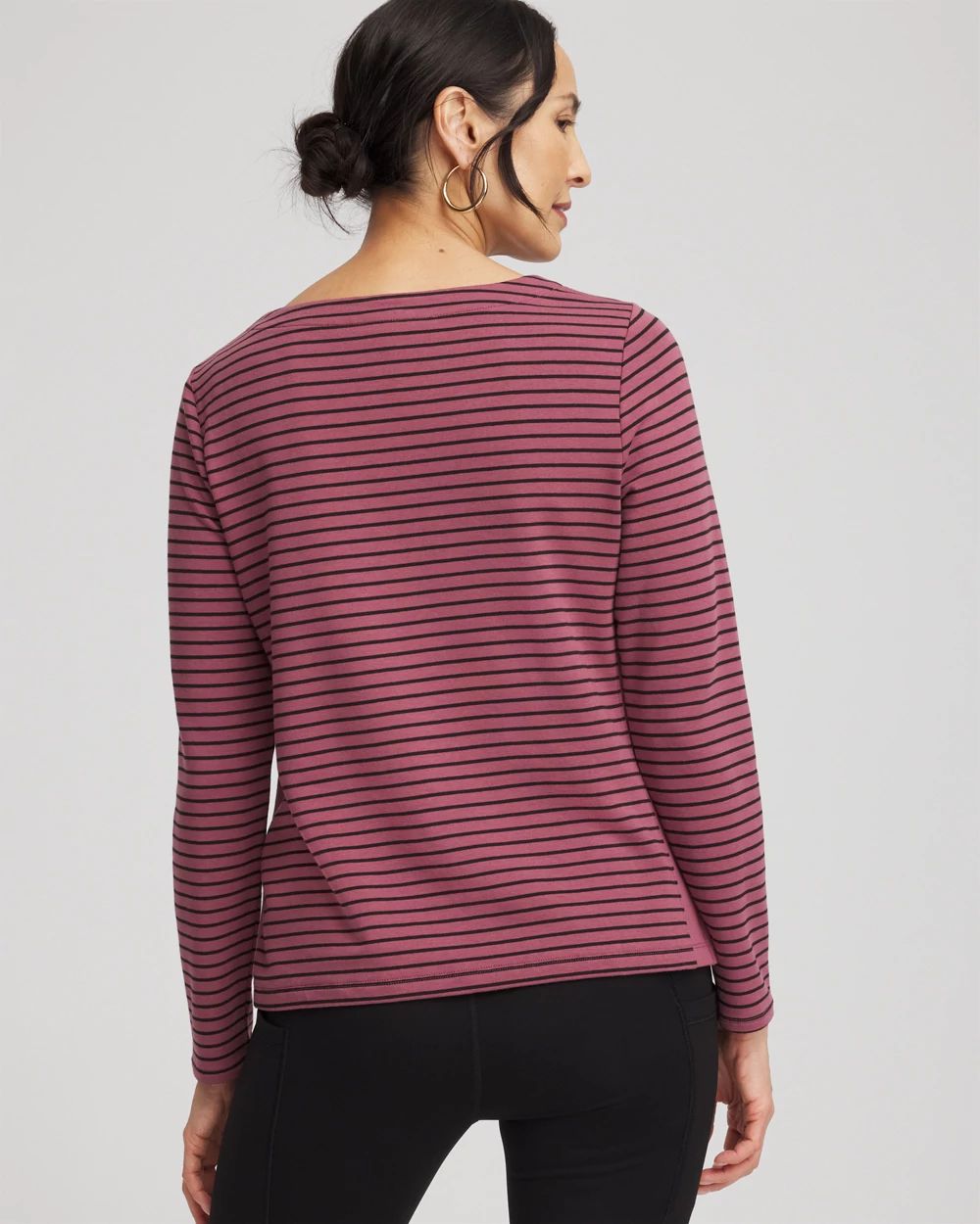 Zenergy® Block Stripe Pullover