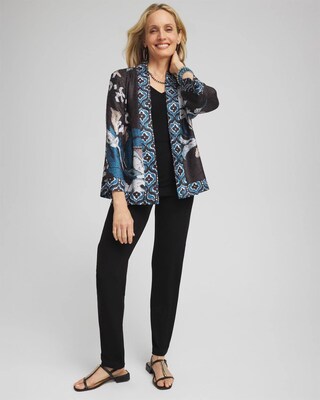 Travelers™ Collection Reversible Floral Crushed Jacket