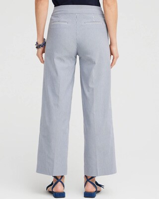 Brigitte Stripe Wide Leg Crops