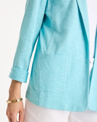Slub Knit Blazer click to view larger image.