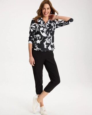 Zenergy® UPF Floral Nights Half Zip click to view larger image.