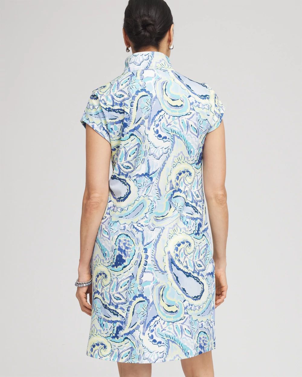 Zenergy® UPF Knit Paisley Dress