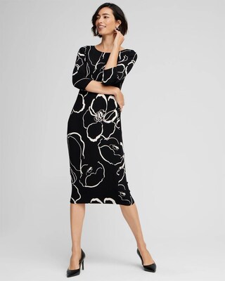 Travelers™ Floral Midi Dress