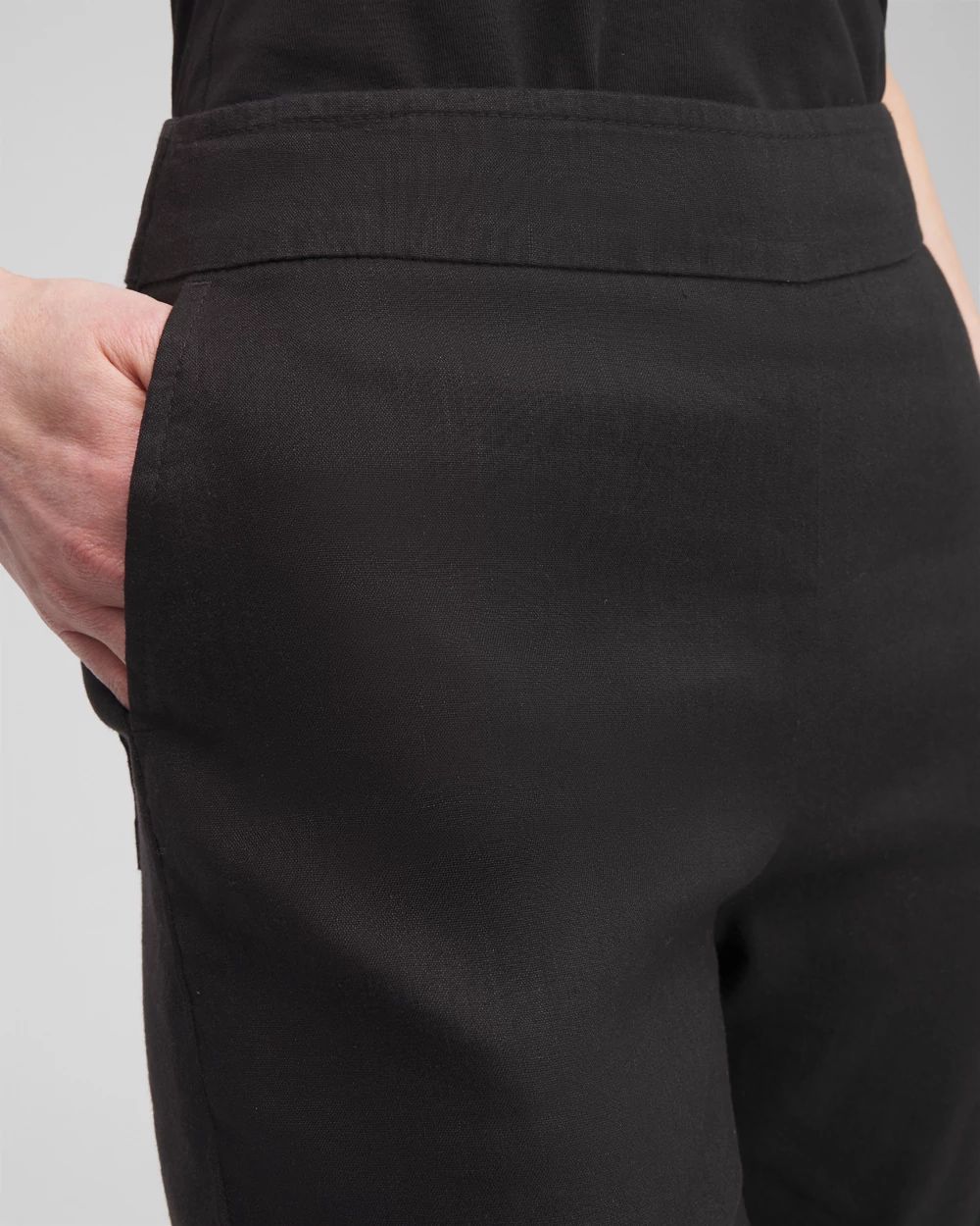 Linen Stretch Relaxed Pants