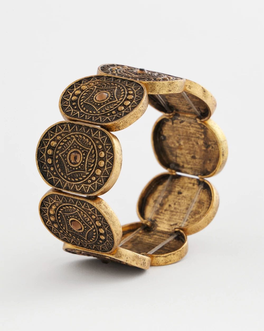 Medallion Stretch Bracelet