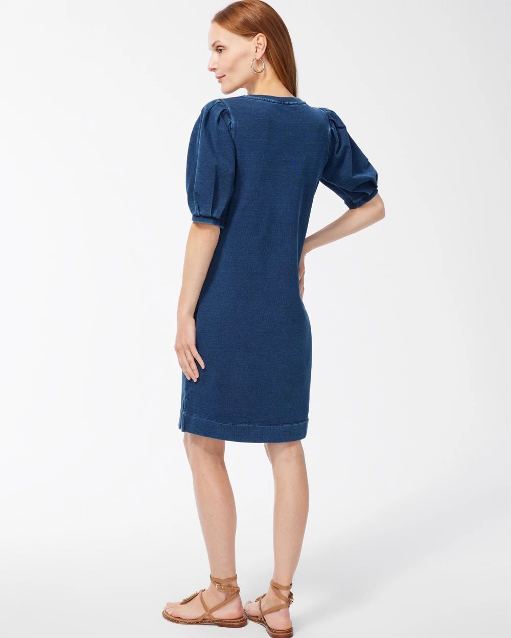 Zenergy French Terry Elbow Sleeve Dress