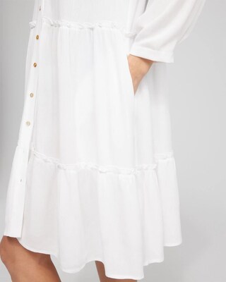 Button Front Swim Coverup click to view larger image.