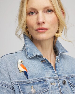 Parrot Brooch click to view larger image.