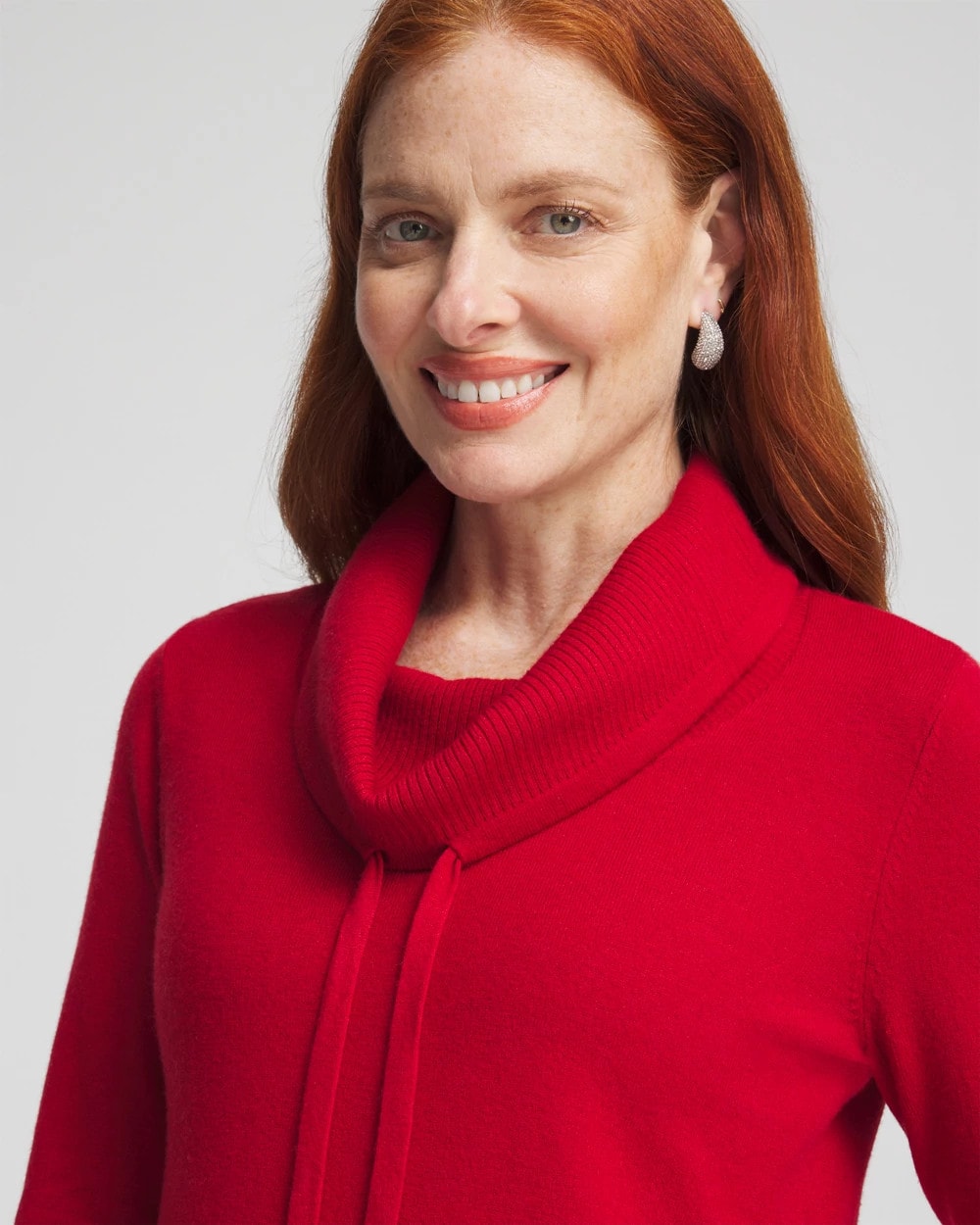 Zenergy Luxe® Cashmere Blend Cowl Sweater