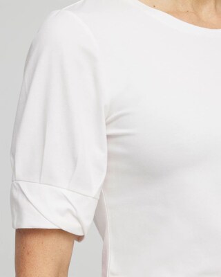 Touch of Cool™ Pleated Roll Cuff Tee