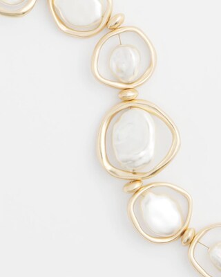 Gold Tone Chain Link Magnetic Bracelet