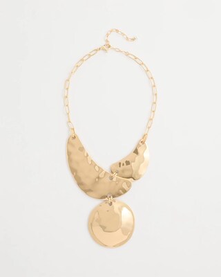 Chico's Originals Mixed Metal Statement Necklace