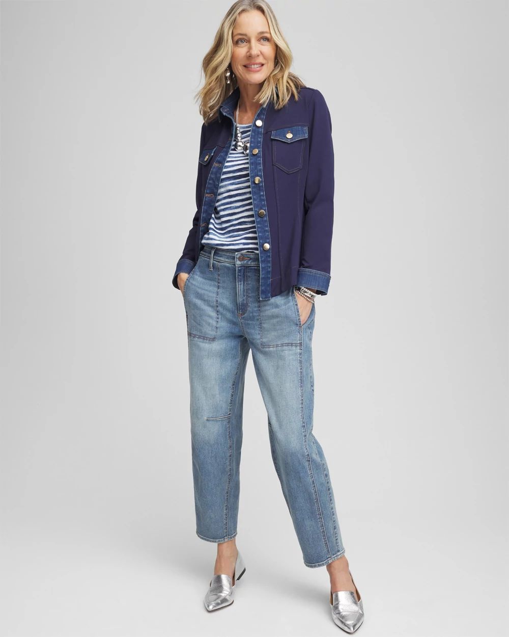 Utility Tapered Jeans click to view larger image.