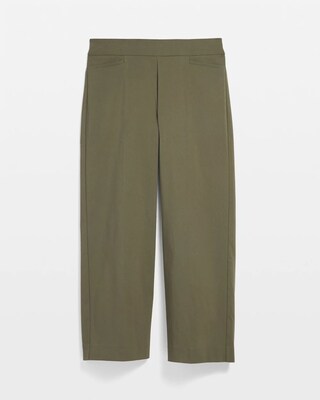 Petite Brigitte Wide Leg Cropped Pants click to view larger image.
