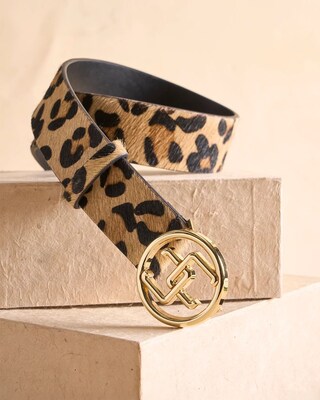 Leopard CC Logo Trouser Belt click to view larger image.