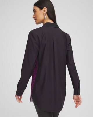 No Iron™ Medallion Stretch Tunic click to view larger image.