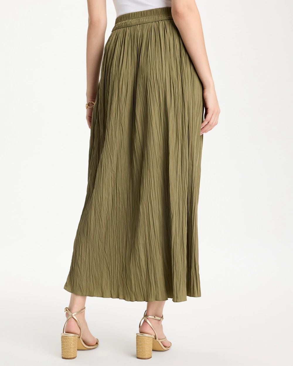 Sea Island Pull-On Maxi Skirt click to view larger image.