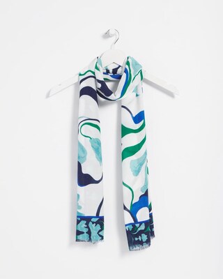 WIldflower Oblong Scarf