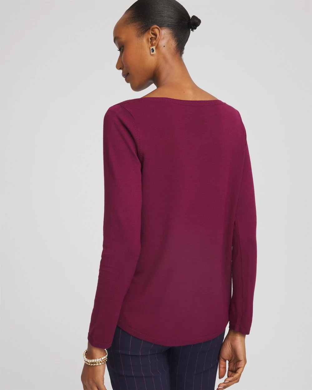 Ella Bateau Pullover Sweater