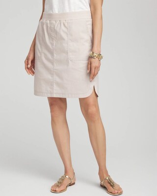 Poplin Skort