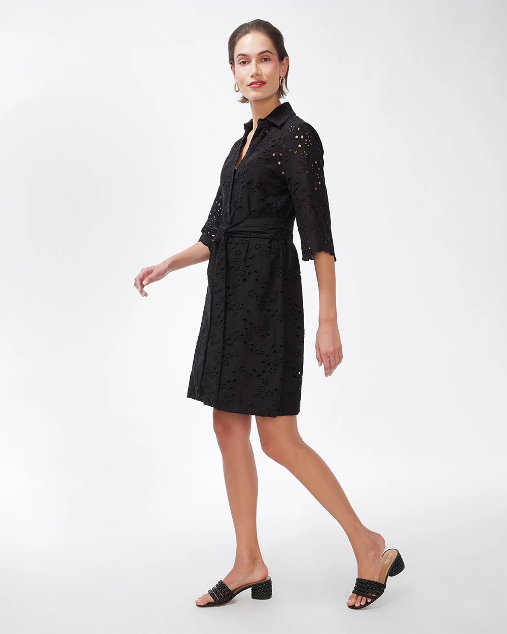 Black Label Eyelet Dress