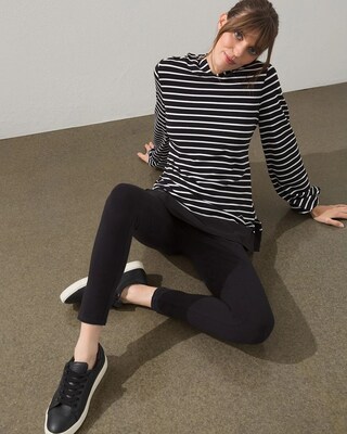Zenergy Knit-Woven Mix Tunic