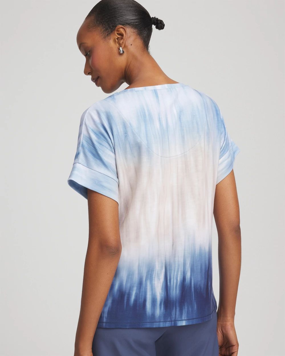 Zenergy® Slub Ombré Short-Sleeve Tee