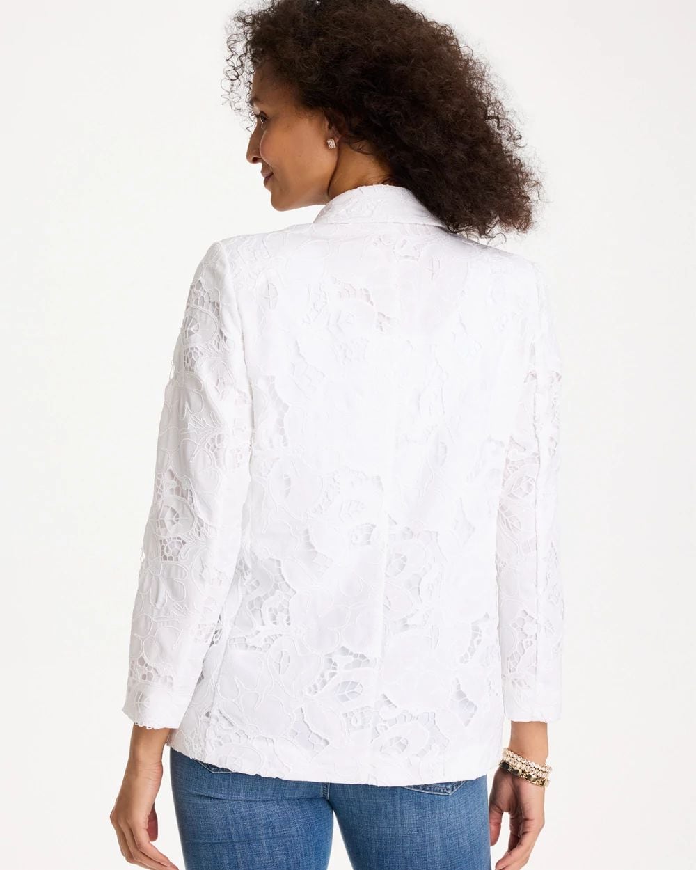 Classic Lace Blazer click to view larger image.