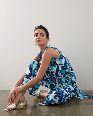 Travelers Classic Print Jumpsuit