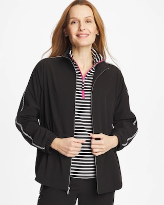 Zenergy® UPF Lattice-Trim Jacket