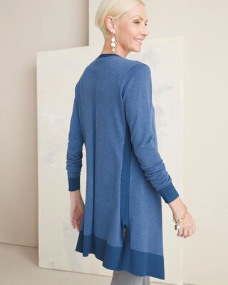 Drape-Front Cardigan