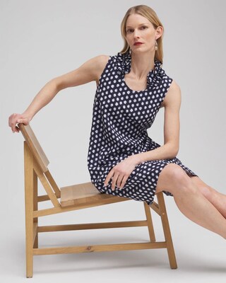 ® Neema UPF Dot Ruffle Dress