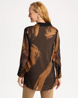Travelers™ Sheer Burnout Shirt click to view larger image.