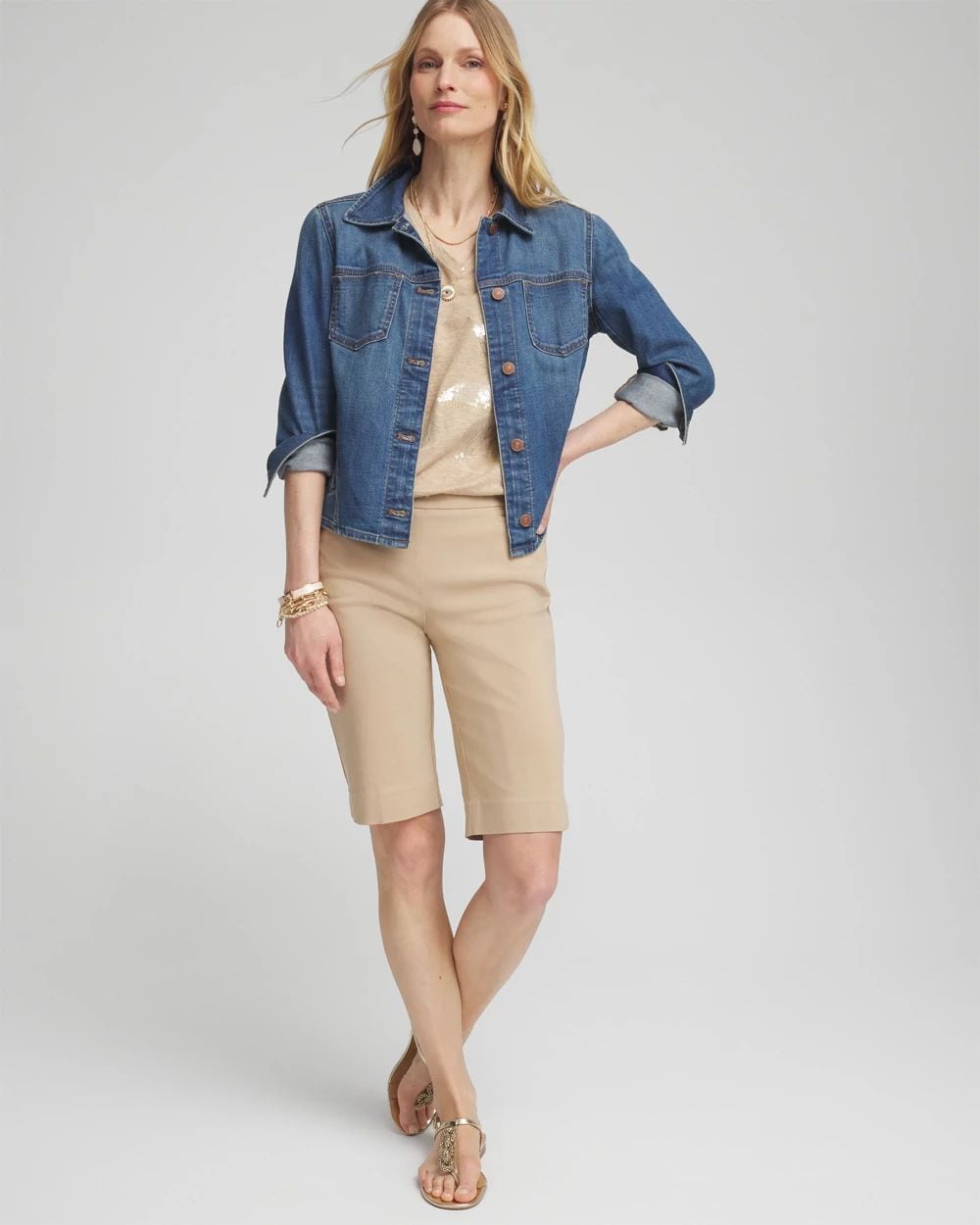 Brigitte™ Pull-On Slim Shorts