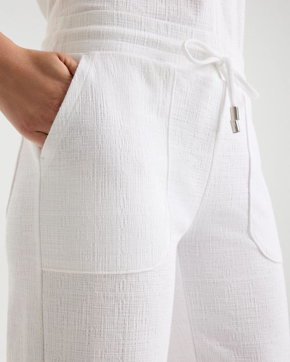 Zenergy® Crosshatch Knit Cropped Pants