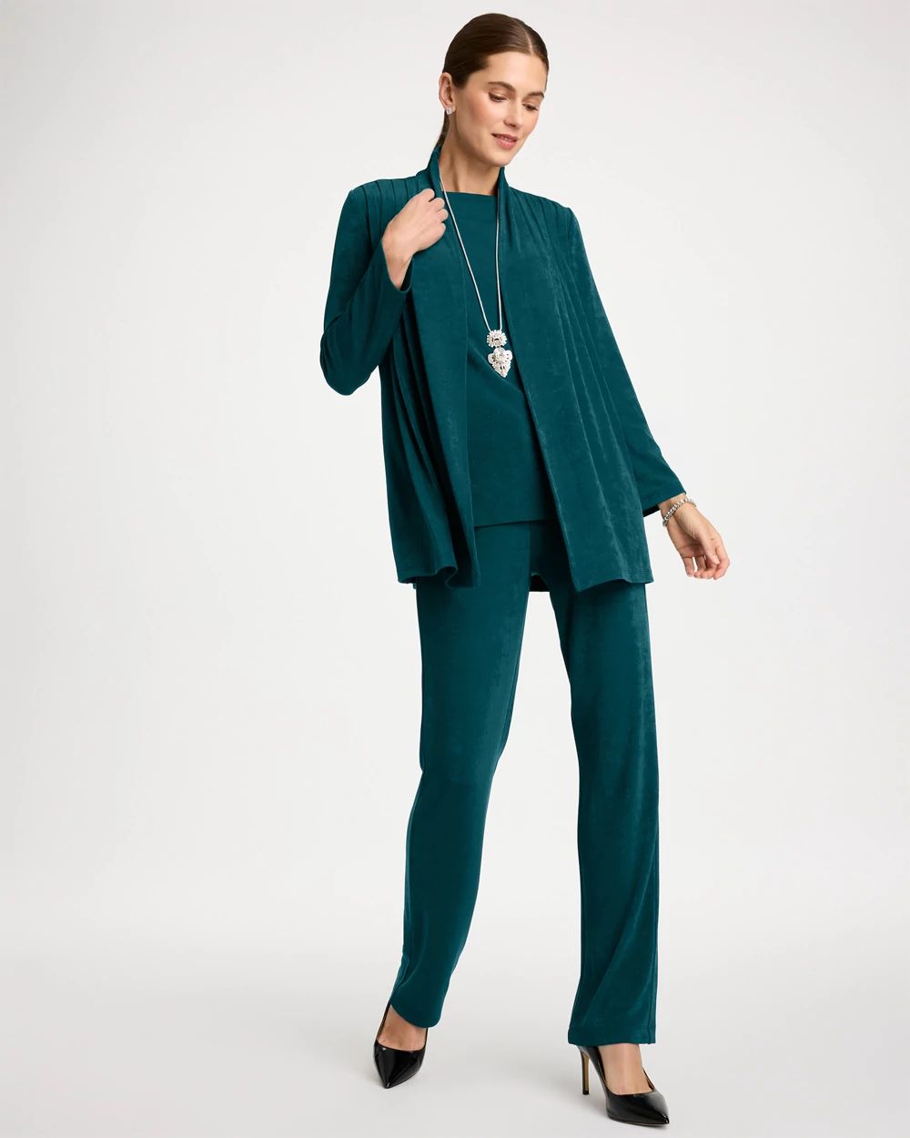 Travelers™ Pleat Front Jacket click to view larger image.