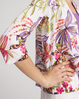 Summer Romance Tropical Cardigan click to view larger image.