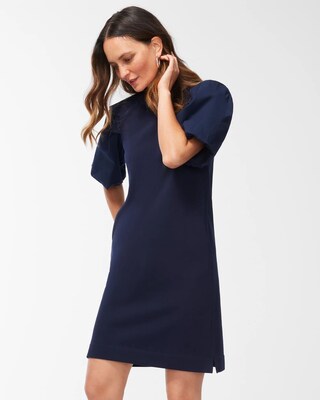 Zenergy French Terry Blouson Dress