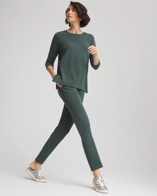 Zenergy® Scuba Tapered Ankle Pants click to view larger image.