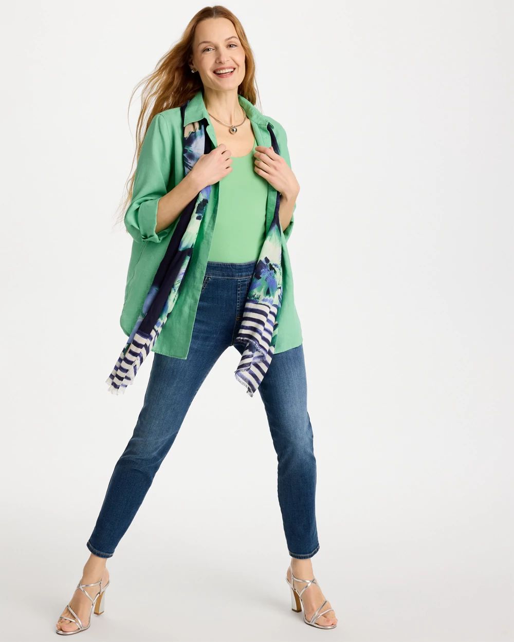 Pull-On Slim Ankle Jeggings