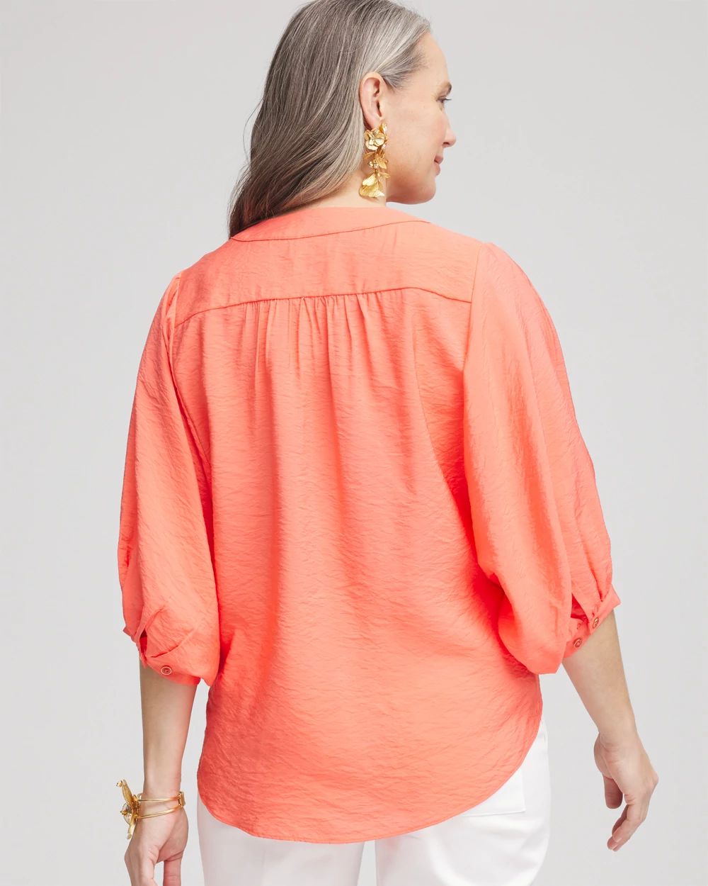 Tie-Front Blouse