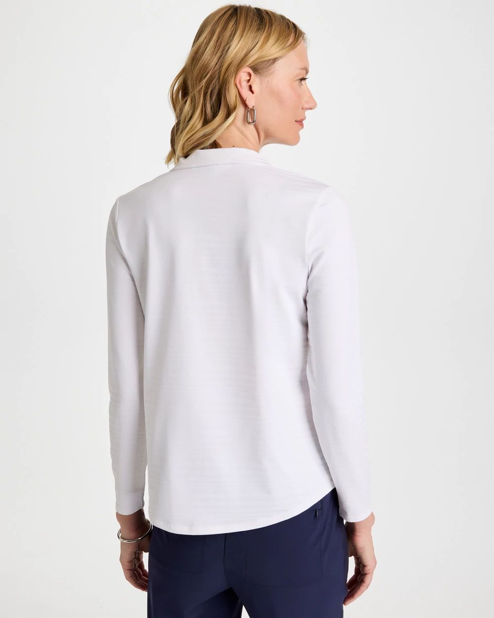 Zenergy® UPF Shadow Stripe Polo click to view larger image.