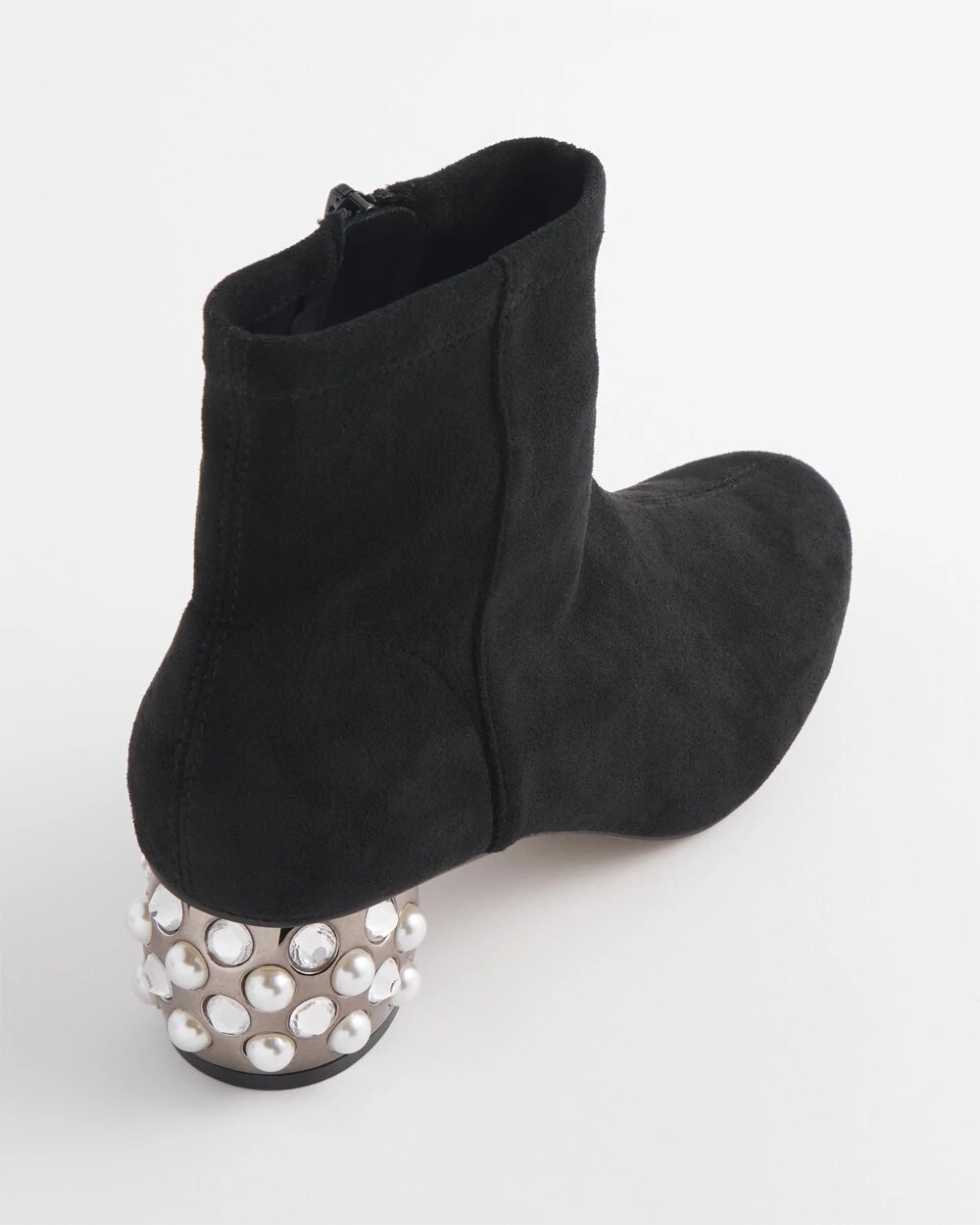 Danika Embellished Vegan Suede Boots