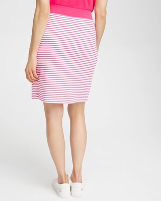 Zenergy® UPF Knit Stripe Skort click to view larger image.