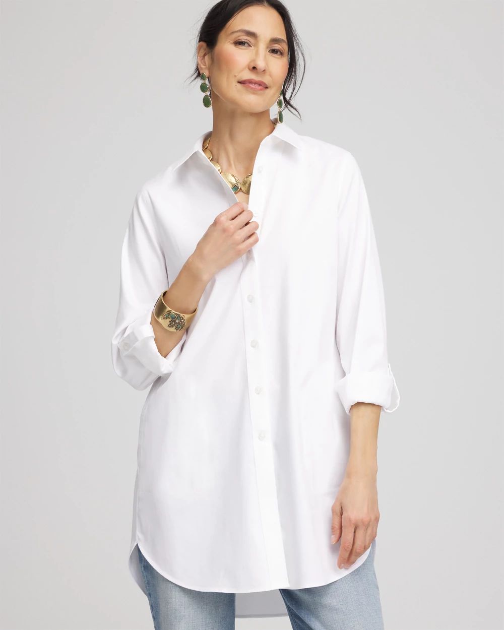 No Iron™ Pocket Tunic