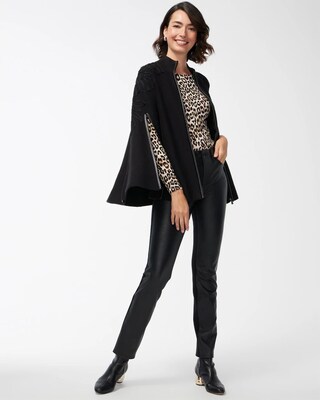 Zip Front Cape